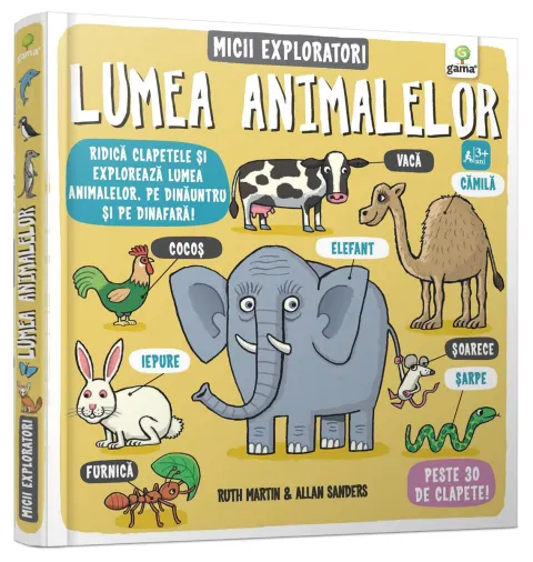 Coperta cărții Micii exploratori. Lumea animalelor