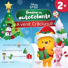 Coperta cărții Disney. A venit Craciunul! Aventuri cu autocolante