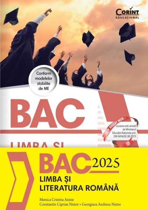 Coperta cărții Bacalaureat 2025. Limba si literatura romana