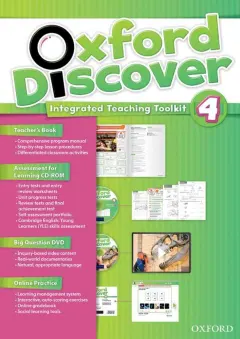 Coperta cărții Oxford Discover 4 Integrated Teaching Toolkit- REDUCERE 50%