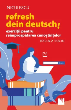 Coperta cărții Refresh dein Deutsch! Exerciții pentru reîmprospătarea cunoștințelor.