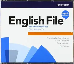 Coperta cărții English File 4E Pre-Intermediate Class Audio CDs
