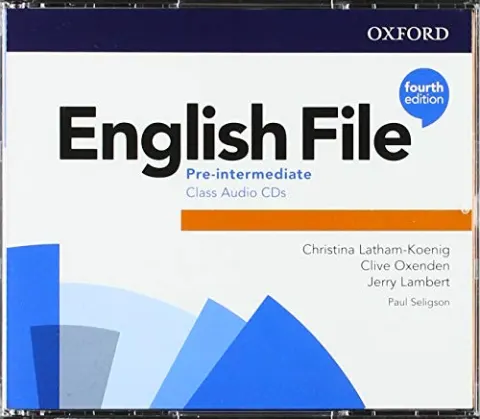 Coperta cărții English File 4E Pre-Intermediate Class Audio CDs