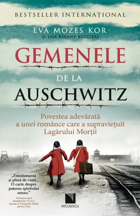 Coperta cărții Gemenele de la Auschwitz. Povestea adevărată a unei românce care a supraviețuit Lagărului Morții