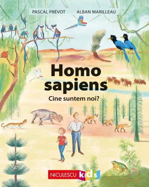 Coperta cărții Homo sapiens. Cine suntem noi?