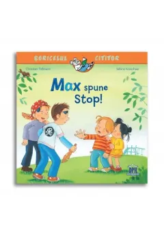 Coperta cărții Max spune stop!