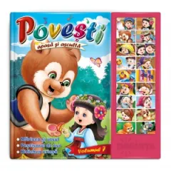 Coperta cărții Carte cu sunete. Povesti, volumul 7