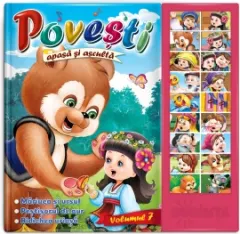 Coperta cărții Carte cu sunete. Povesti, volumul 7