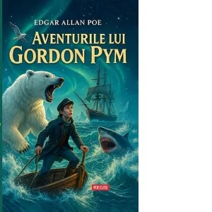 Coperta cărții Aventurile lui Gordon Pym (Editie ilustrata)