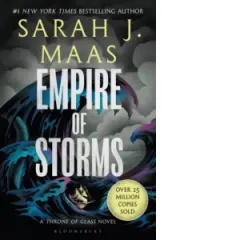 Coperta cărții Empire of Storms: A Throne of Glass Novel