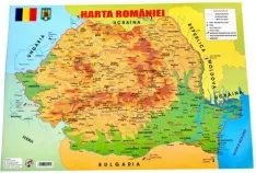 Coperta cărții Plansa Harta Romaniei format A3