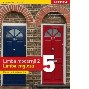 Coperta cărții Limba moderna 2. Limba engleza. Manual pentru clasa a V-a