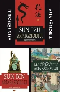 Coperta cărții Pachet Arta razboiului: 1. Arta razboiului, Sun Tzu; 2. Arta razboiului, Niccolo Machiavelli; 3. Arta razboiului, Sun Bin