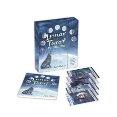 Coperta cărții Lunar Tarot: Manifest your dreams with the energy of the moon and wisdom of the tarot