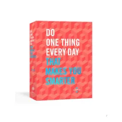 Coperta cărții Do One Thing Every Day That Makes You Smarter A Journal