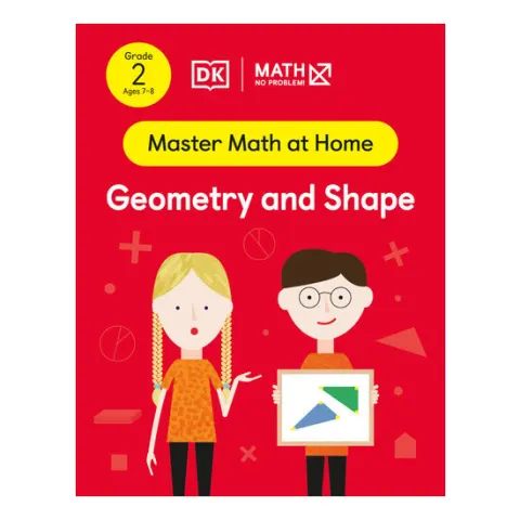 Coperta cărții Math - No Problem! Geometry and Shape, Grade 2 Ages 7-8