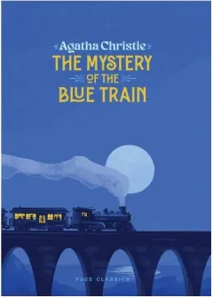 Coperta cărții The Mystery of the Blue Train