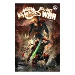 Coperta cărții DC vs. Vampires, all-out war