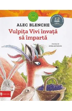 Coperta cărții vulpita vivi invata sa imparta - doina zavadschi