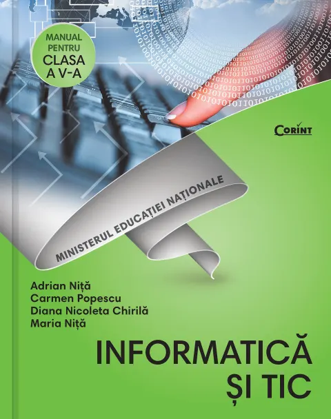 Coperta cărții Informatică și TIC - Manual pentru clasa a V-a