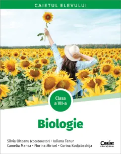 Coperta cărții Biologie. Caietul elevului pentru clasa a VII-a