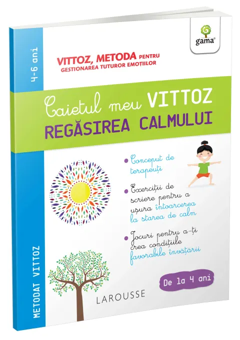Coperta cărții Caietul meu Vittoz: Regasirea calmului