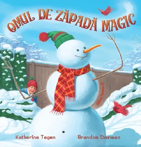 Coperta cărții Omul de zăpadă magic