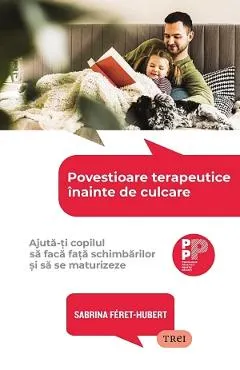 Coperta cărții Povestioare terapeutice inainte de culcare - Sabrina Feret-Hubert