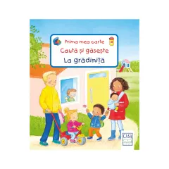 Coperta cărții Prima mea carte caută și găsește. La grădiniță