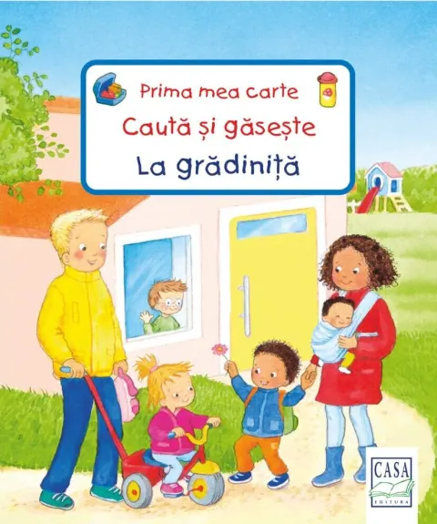 Coperta cărții Prima mea carte caută și găsește. La grădiniță