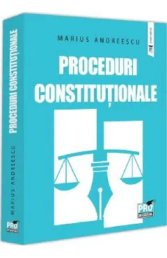 Coperta cărții Proceduri constituționale