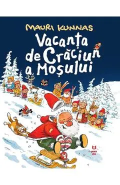 Coperta cărții Vacanța de Crăciun a Moșului