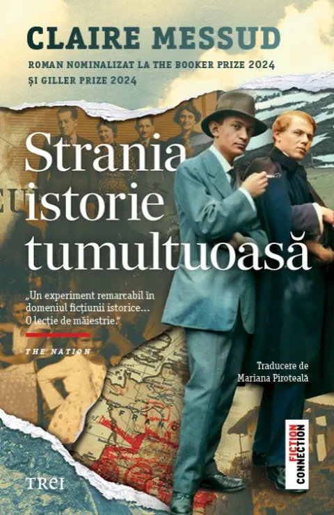 Coperta cărții Strania istorie tumultoasa