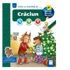 Coperta cărții Carte cu activitati de Craciun