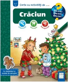 Coperta cărții Carte cu activitati de Craciun