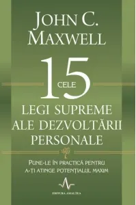 Coperta cărții Cele 15 legi supreme ale dezvoltarii personale