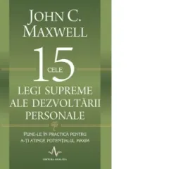 Coperta cărții Cele 15 legi supreme ale dezvoltarii personale