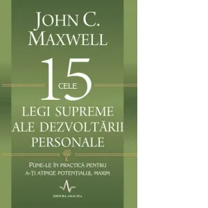 Coperta cărții Cele 15 legi supreme ale dezvoltarii personale