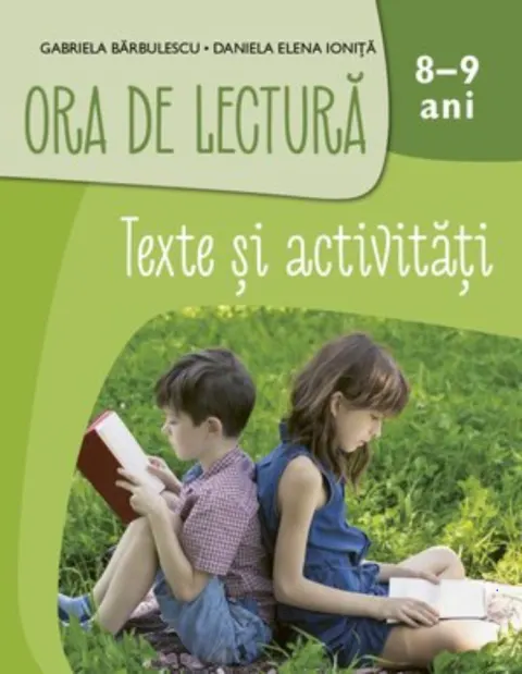 Coperta cărții Ora de lectură. Texte și activități. 8-9 ani