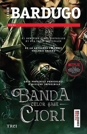 Coperta cărții Banda celor șase ciori