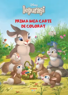 Coperta cărții Disney. Iepurasi. Prima mea carte de colorat