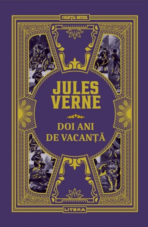 Coperta cărții Doi ani de vacanta. Volumul 11. Biblioteca Jules Verne