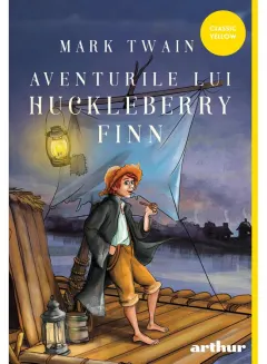 Coperta cărții Aventurile lui Huckleberry Finn