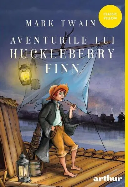 Coperta cărții Aventurile lui Huckleberry Finn