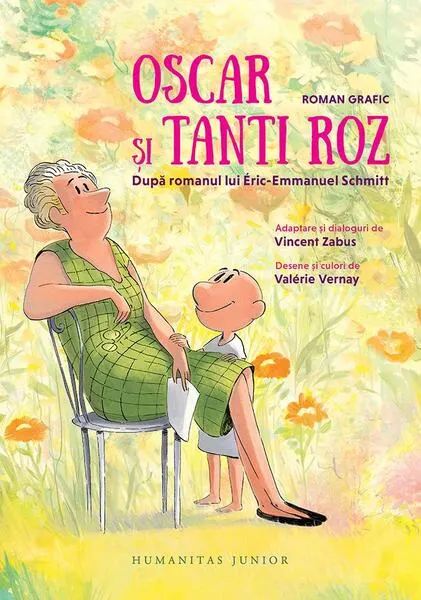 Coperta cărții Oscar și Tanti Roz. Roman grafic