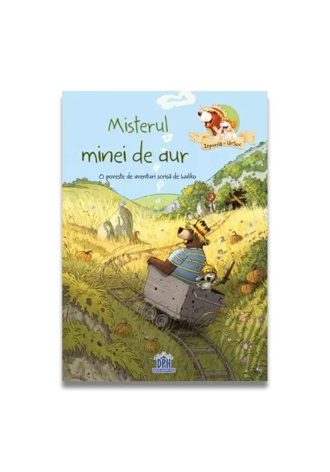 Coperta cărții Misterul minei de aur