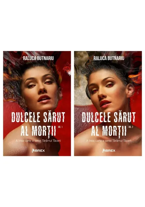 Coperta cărții Pachet Dulcele sarut al mortii (Set volumul 1 si 2)
