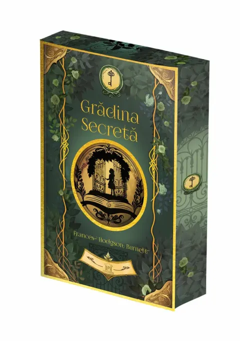 Coperta cărții Gradina secreta - cu folio si canturi ilustrate