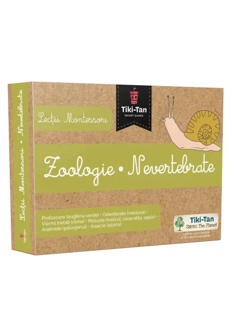 Coperta cărții Lectii Montessori - Zoologie • Nevertebrate