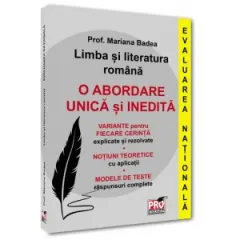 Coperta cărții Limba si literatura romana. Evaluarea Nationala. O abordare unica si inedita